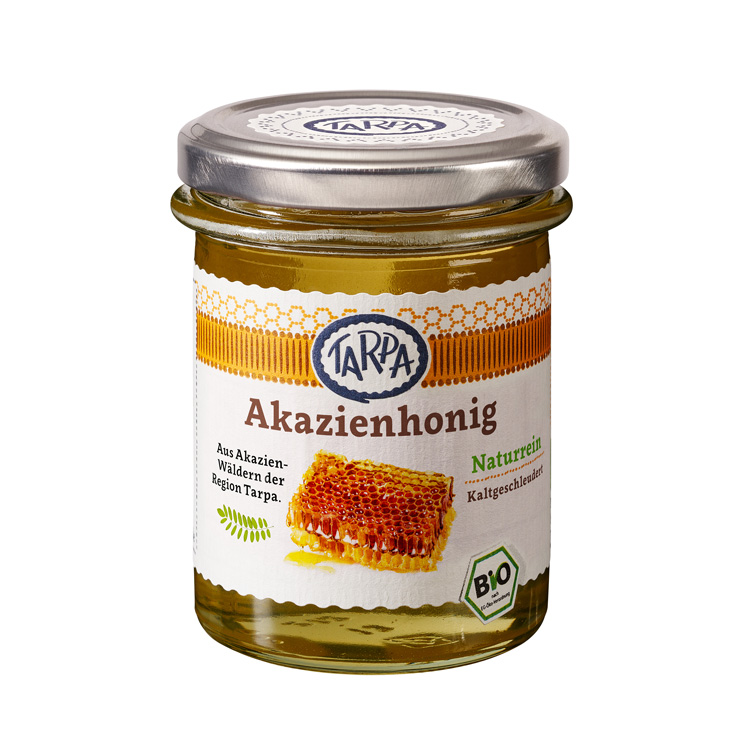 tarpa-bio-akazienhonig-honig-250-g-fl-ssig-naturrein image 1