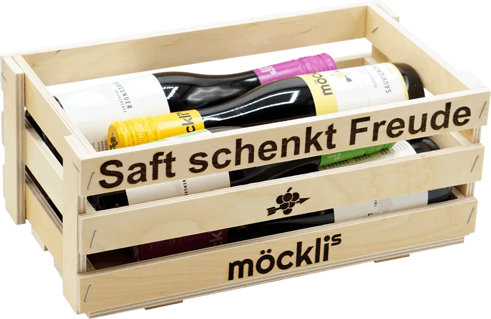 m-cklis-saft-schenkt-freude-geschenkset-6x0-25l-holzkiste image 1