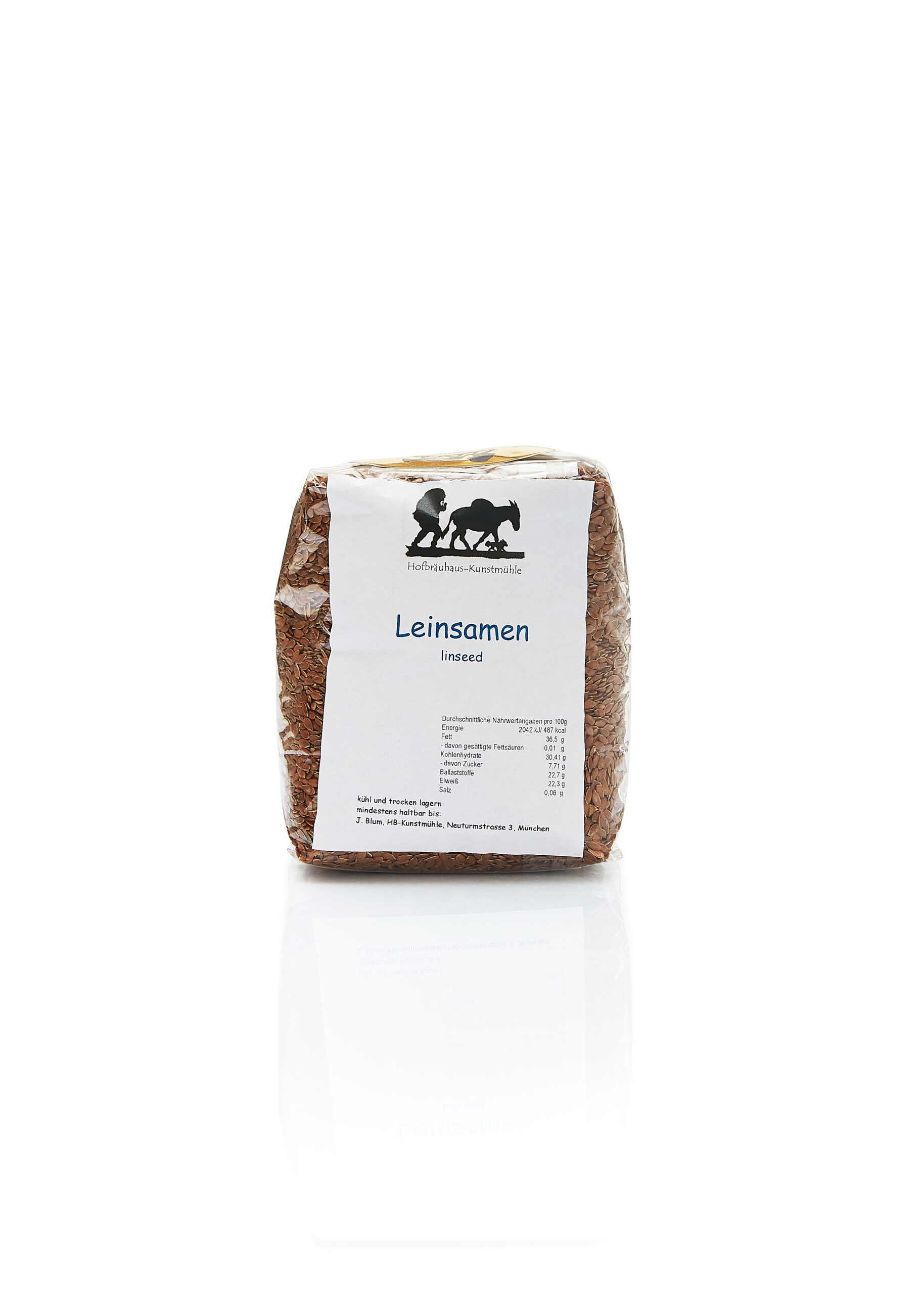 hofbr-uhaus-kunstm-hle-leinsamen-500g-backzutat-omega-3 image 1
