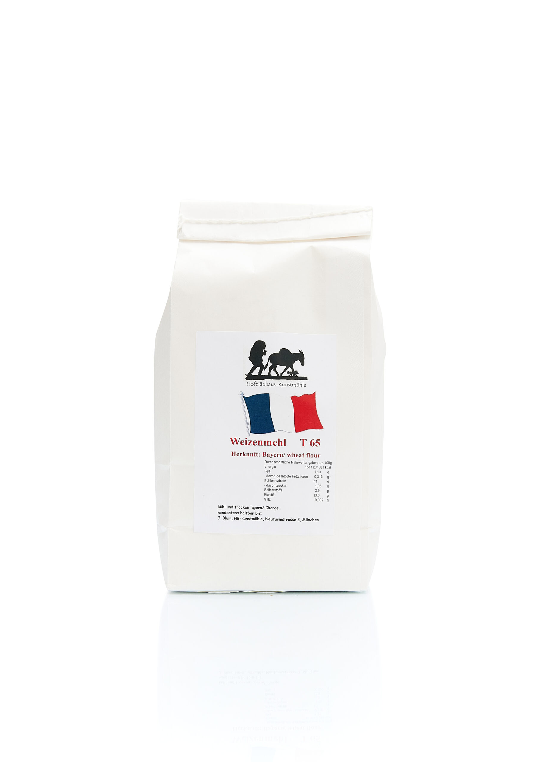 hofbr-uhaus-kunstm-hle-weizenmehl-t-65-baguette-mehl-ohne-zus-tze image 1