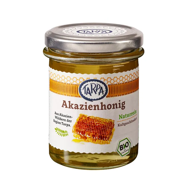 tarpa-bio-akazienhonig-honig-250-g-fl-ssig-naturrein image 1